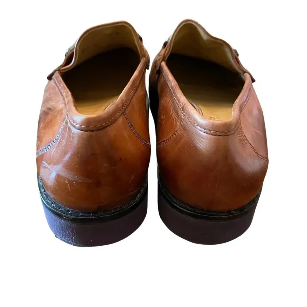 Robert Zur Patton Comfort Buckle Loafer Tan